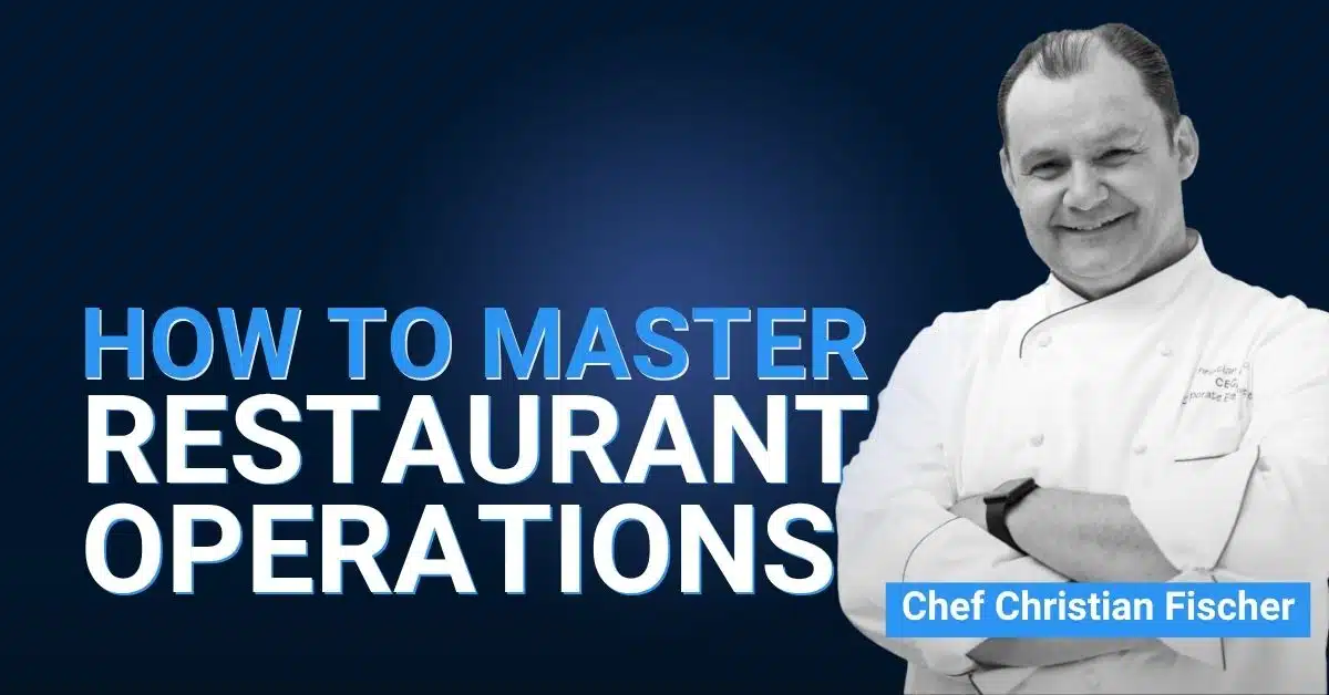 Episode #446 Mastering Restaurant Operations with The Disruptive Chef