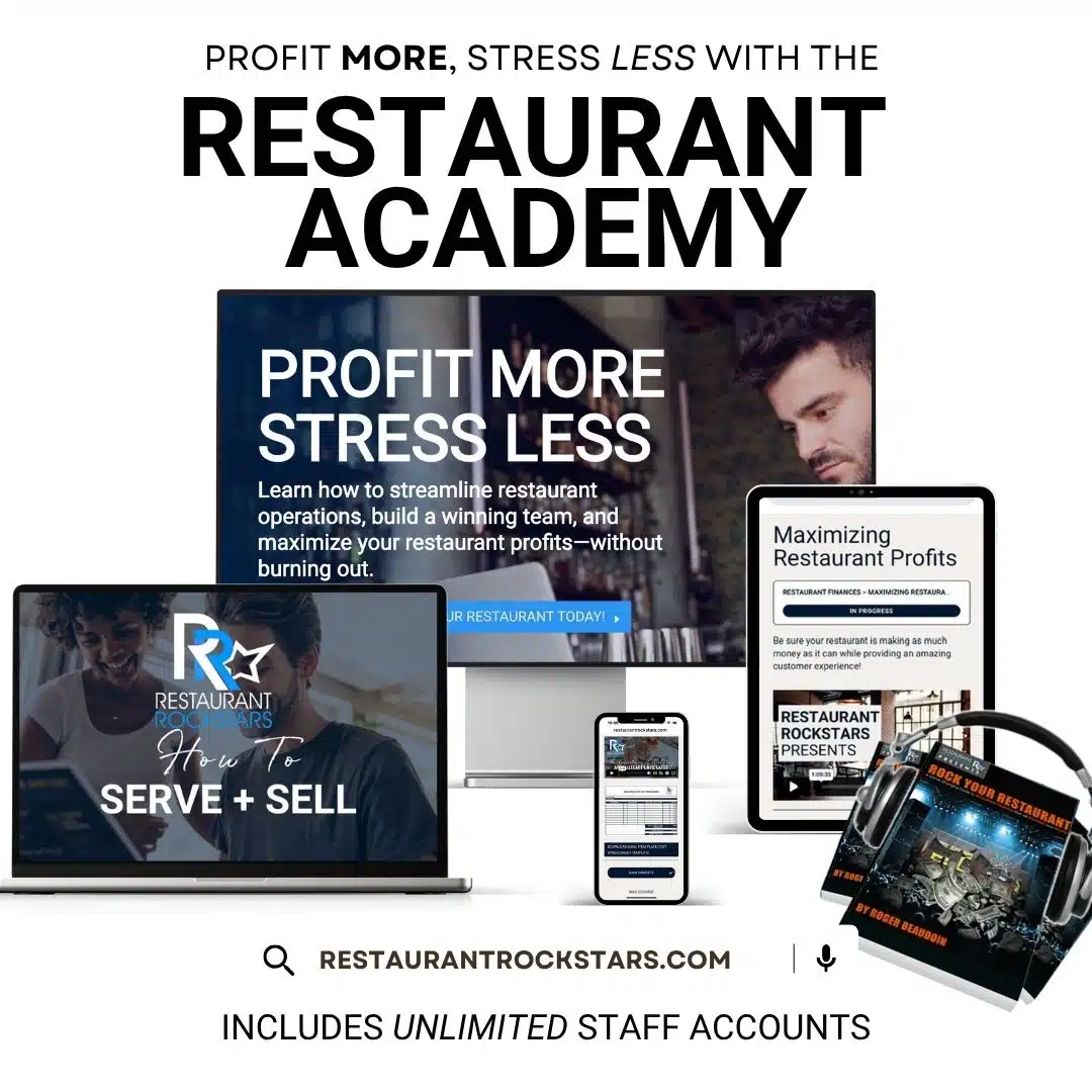 The Restaurant Academy Training System on Multiple Devices